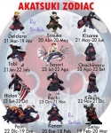 Lo zodiaco dell'akatsuki